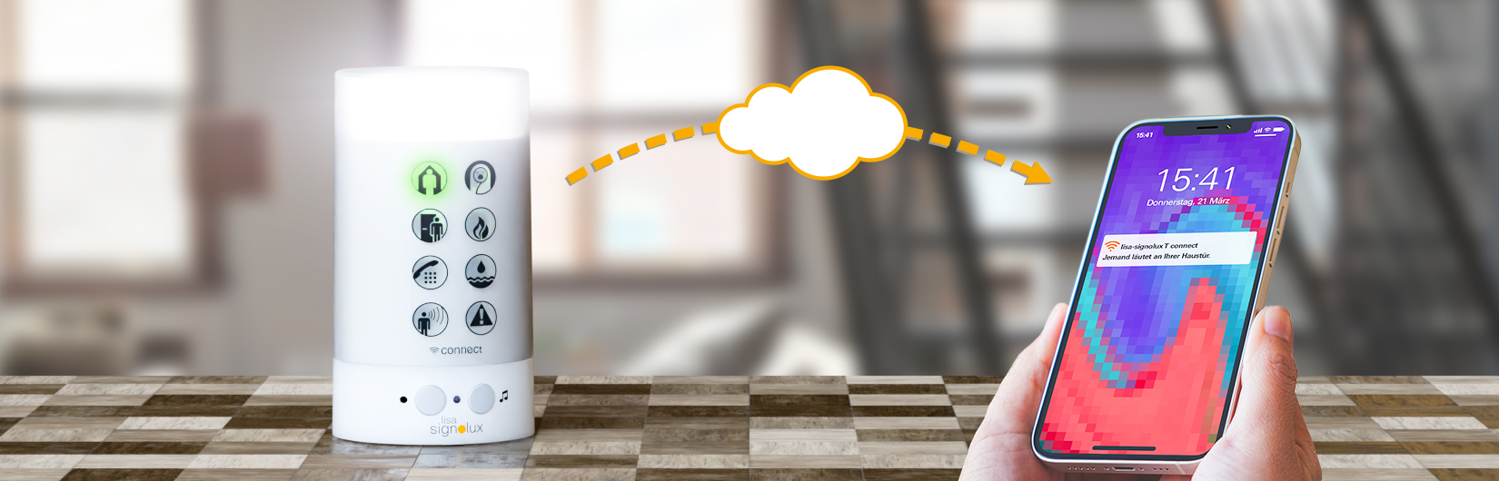 LISA-SIGNOLUX Receiver T Connect Banner